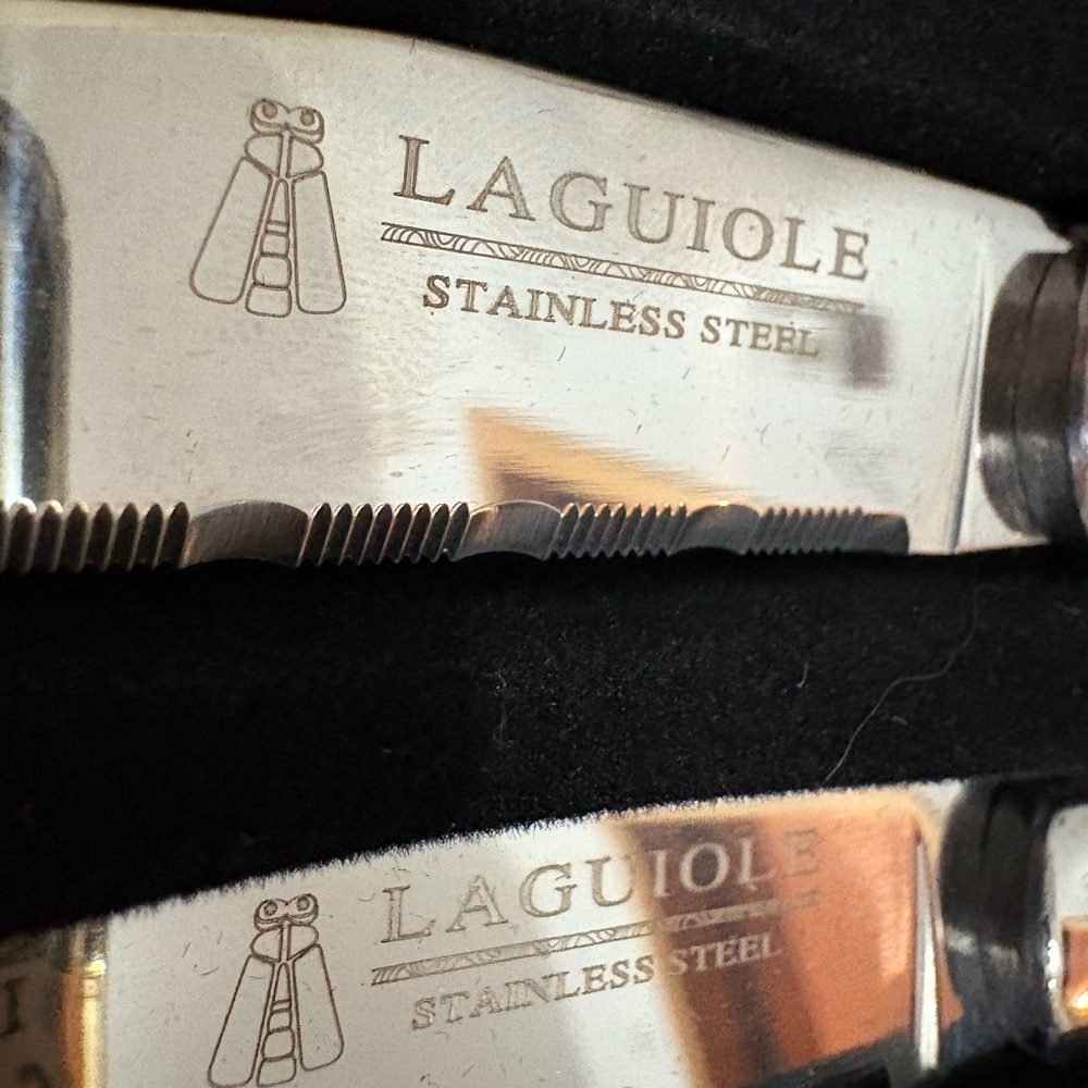 Laguiole Premium Stainless Steel Knife Set